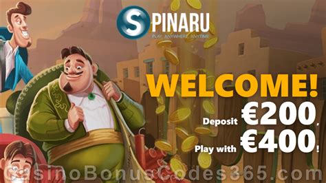 spinaru casino sign up bonus